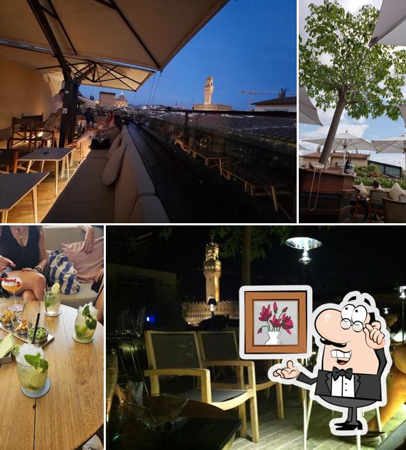Dai un'occhiata agli interni di La Terrazza Rooftop Bar
