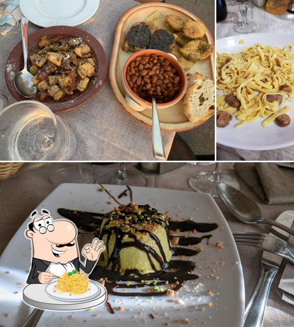 Spaghetti alla carbonara al La Torretta