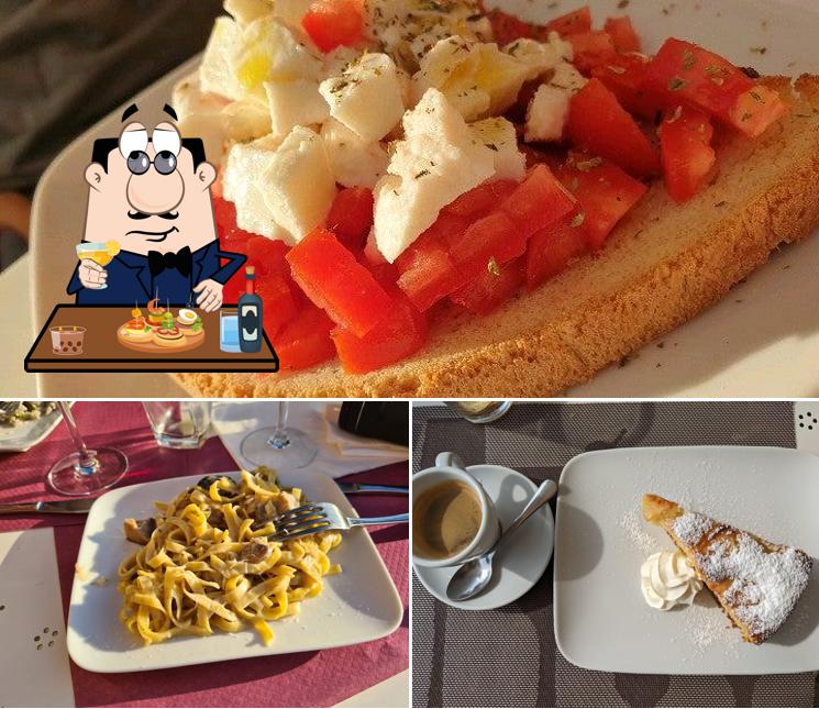 Bruschette al Il Balcone sul Lago Café