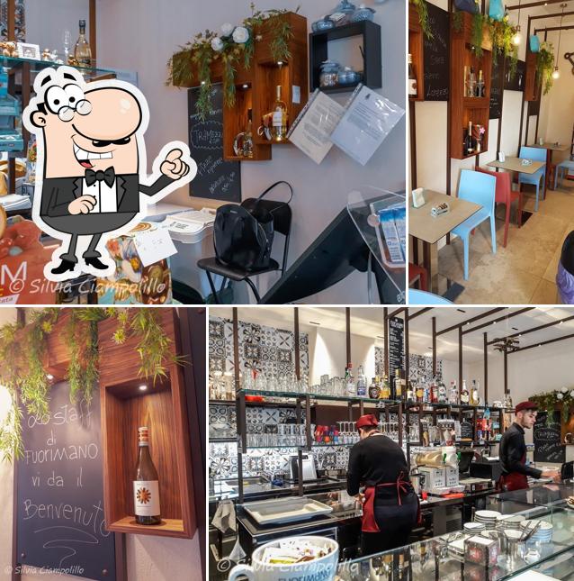Dai un'occhiata agli interni di Fuorimano Coffee & Food