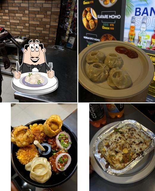 Dumplings at 1MM one in a million momo Best momo in Guwahati Assam Best fusion momo Most varieties of momo