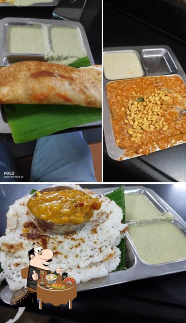 Food at Adiga Restaurant