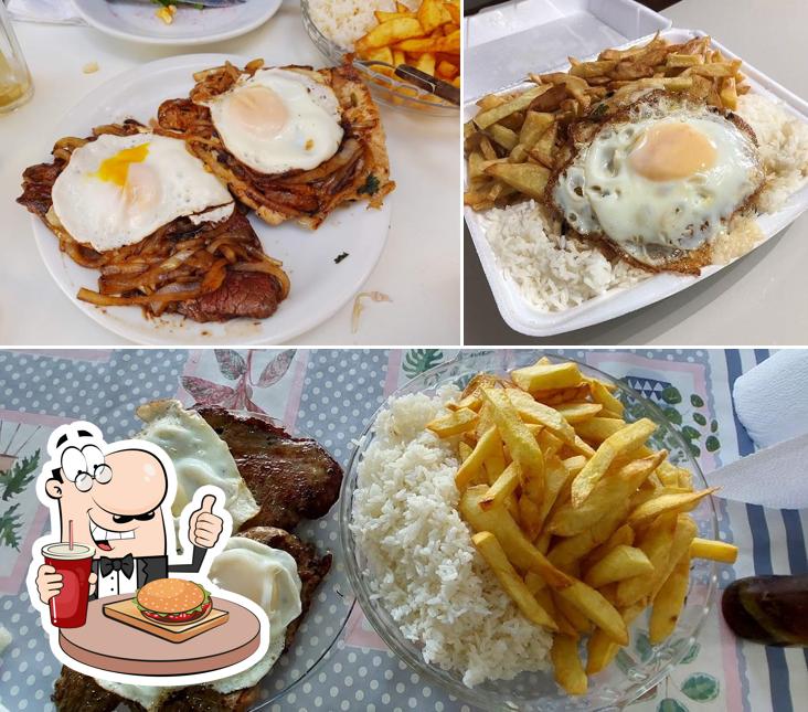 Peça um hambúrguer no A la minuta da Terezinha
