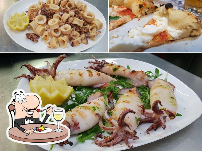 Cibo al Pizzeria Da Marinelli