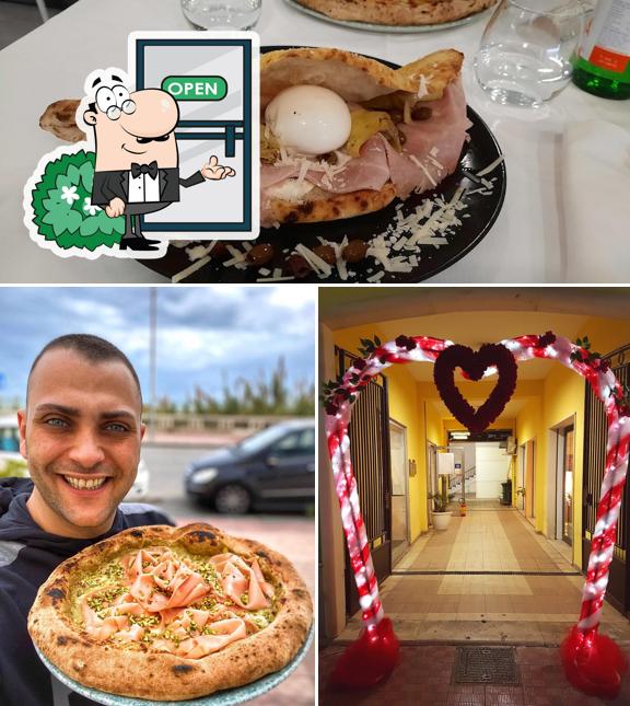 La immagine della esterno e cibo di Daniele Cacciuolo Pizzeria e Bistrot