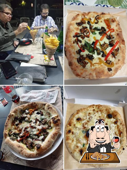 Ordina una pizza a Esagerat pizzeria