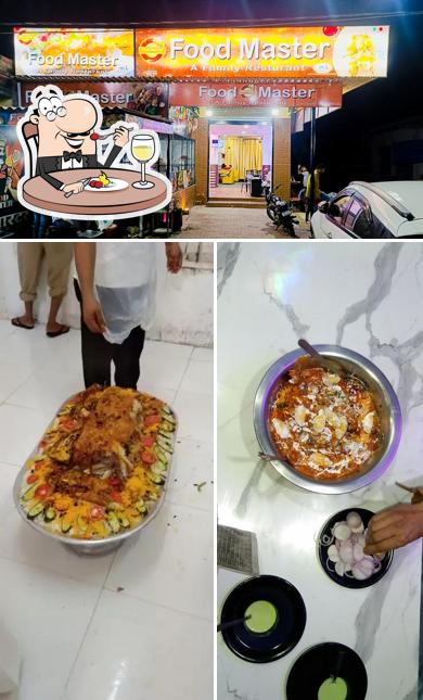This is the image displaying food and exterior at Food master restaurant thakurdwara