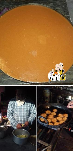 Food at Joginder Tea Stall