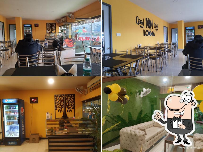 The interior of Lokma Restaurant