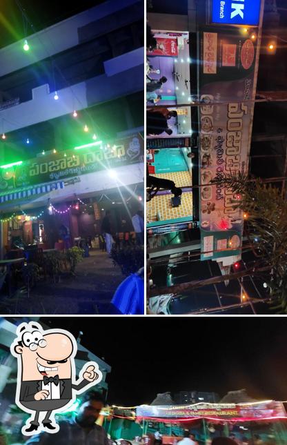 The exterior of Mohan panjabi dhaba and restaurant