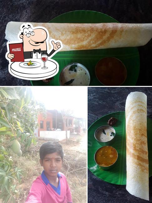 Food at Om Muruga Hotel