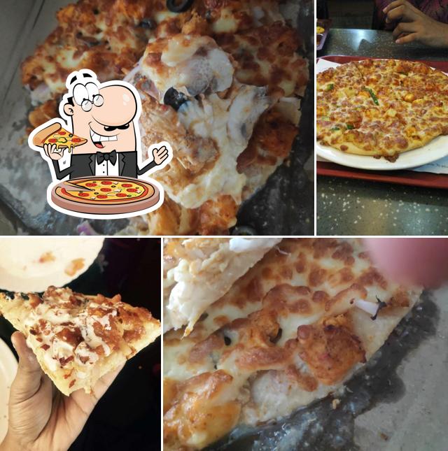 Try out various kinds of pizza