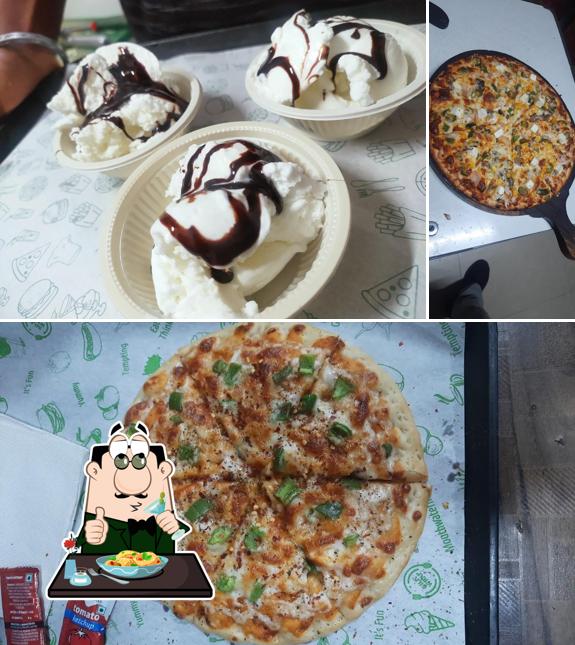 Meals at Royal pizza restaurant