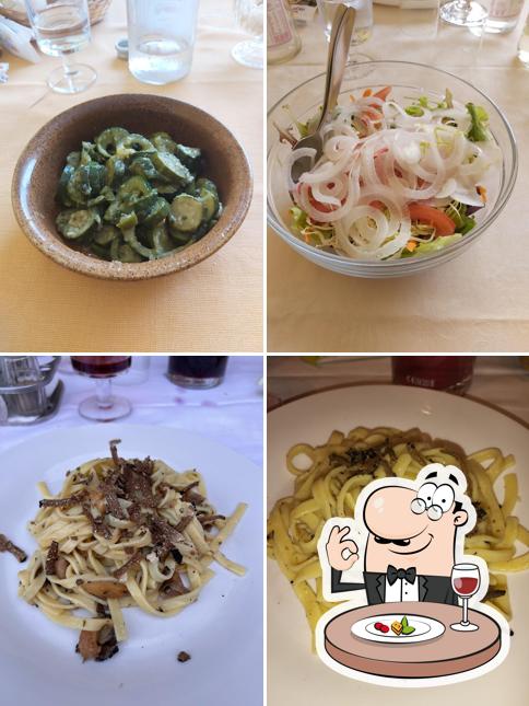 Platti al Trattoria Da Carlotto