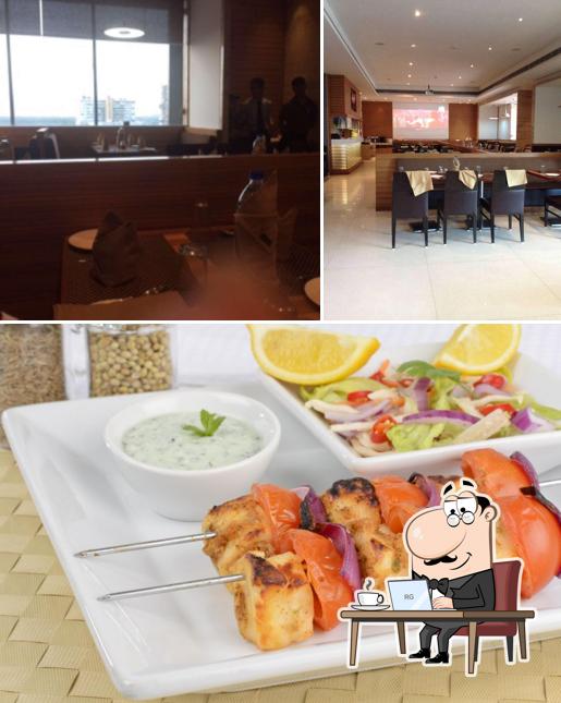 Check out the image showing interior and food at Sugar n Spice