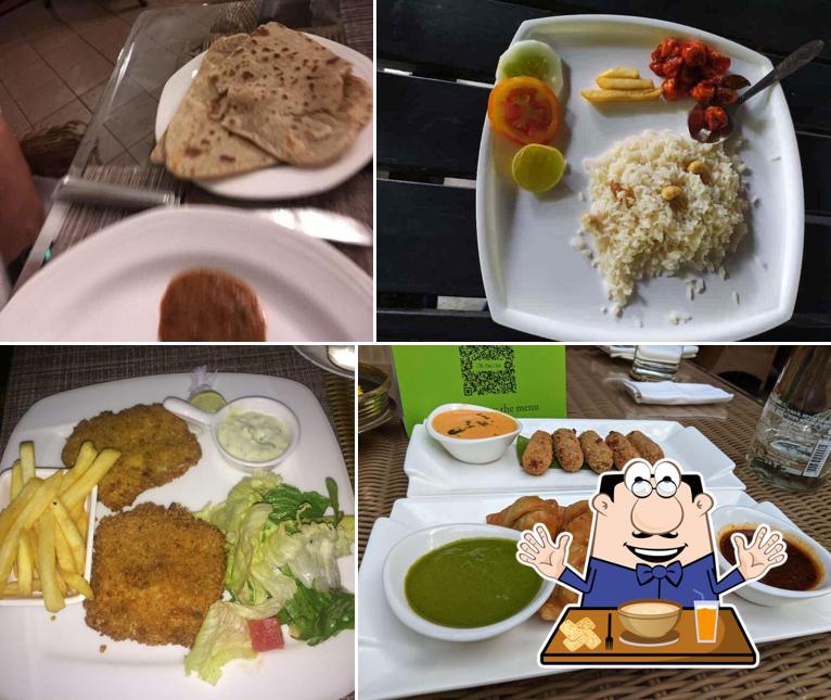 Food at The Polo Club