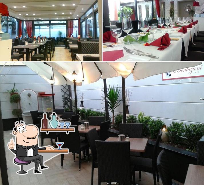 Gli interni di Bar Tentazioni Genova