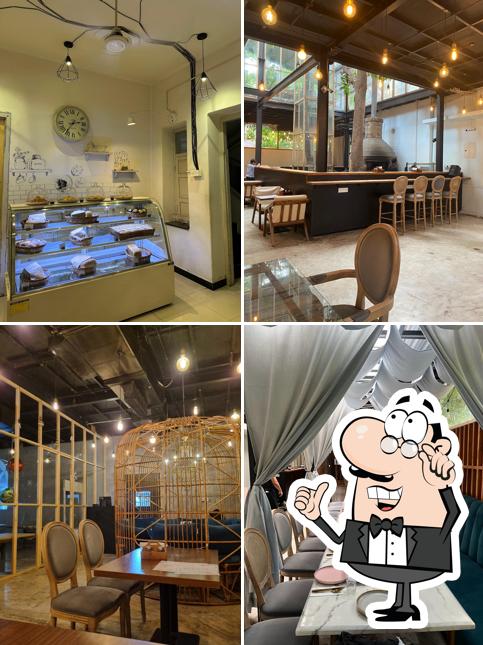 The interior of Fika