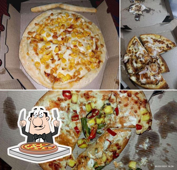 Pick pizza at Angry Oven Pizza