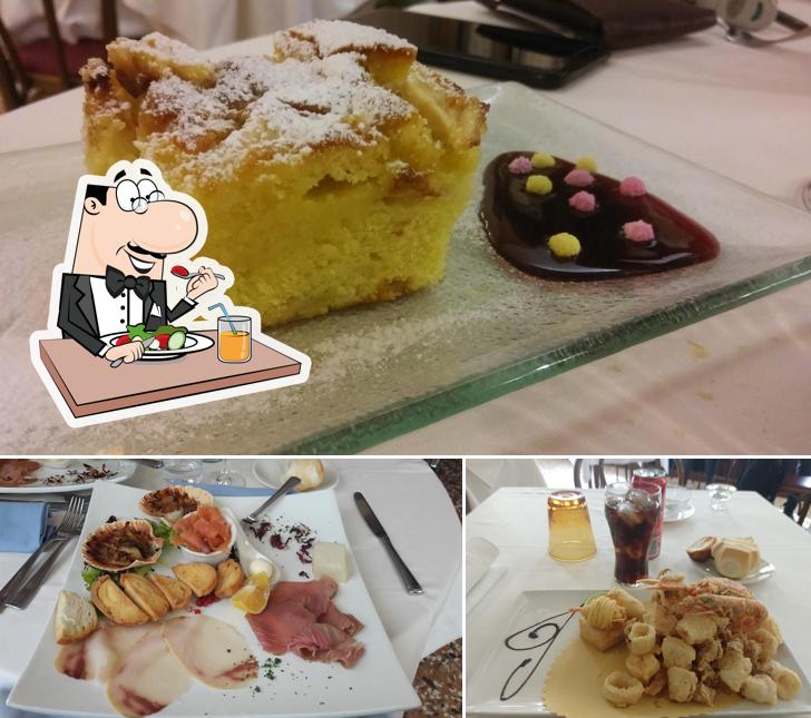 La cibo e birra del ristorante