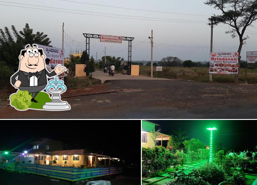 Enjoy the view outside BRINDAVAN FAMILY RESTAURANT