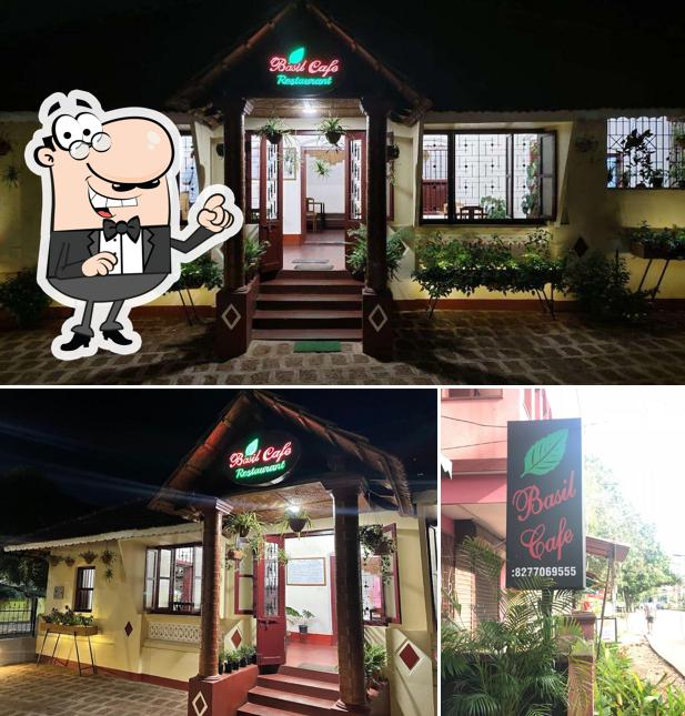 Check out how Basil Cafe looks outside