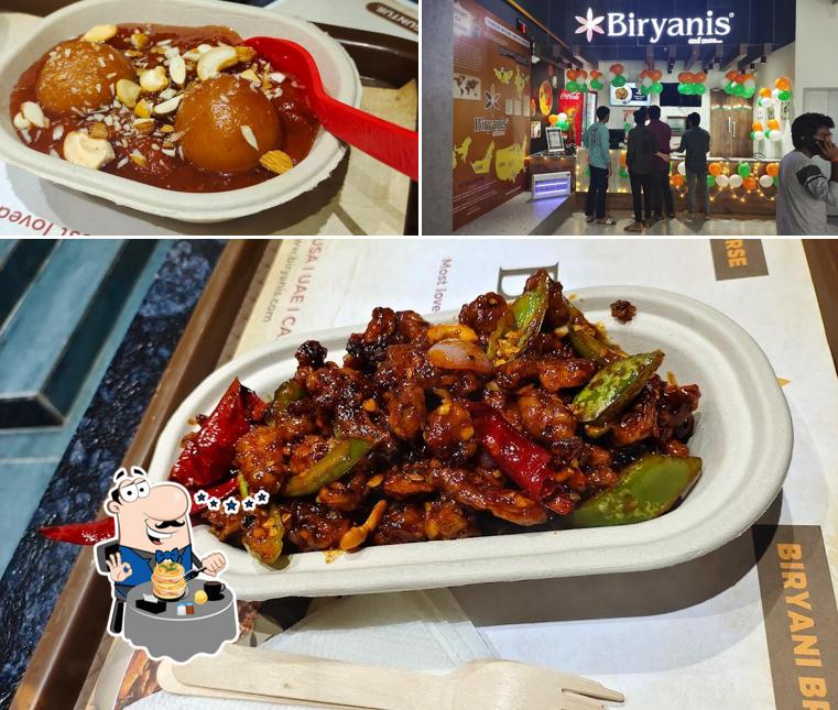 Food at Biryanis and More