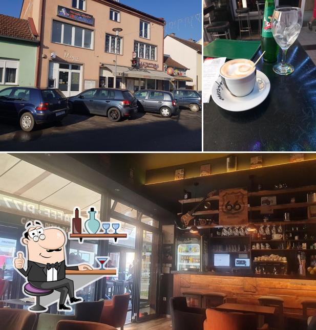 Gli interni di Majestic caffe