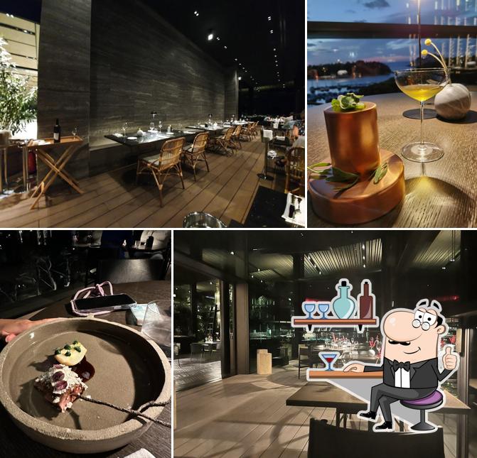 Gli interni di Cap Aureo Signature Restaurant