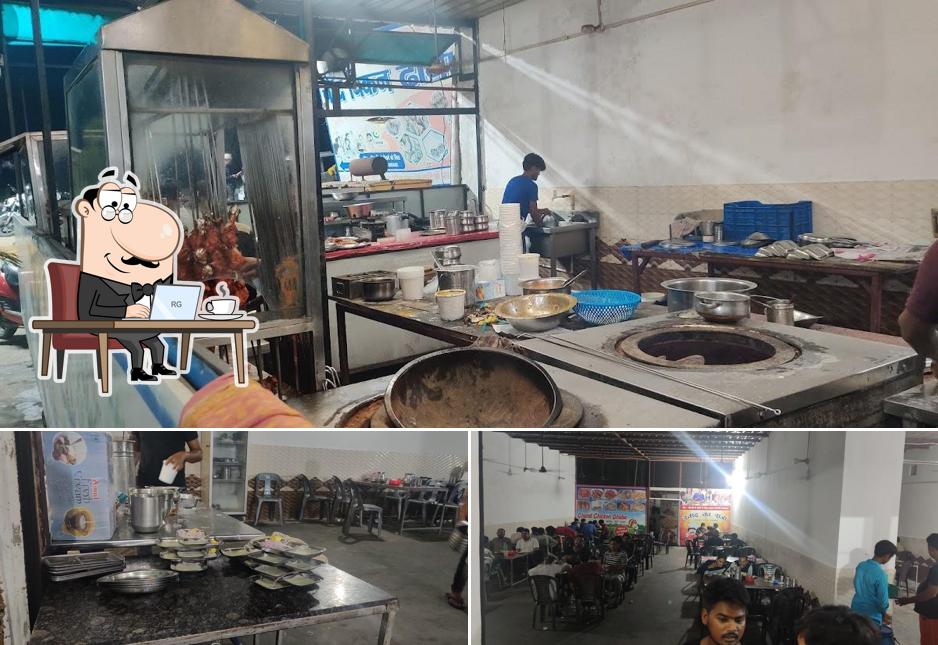 Check out how Chand Dhaba - Chicken Restaurant looks inside