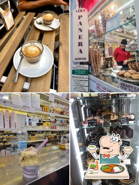 Cibo al Cremeria Buonafede Genova