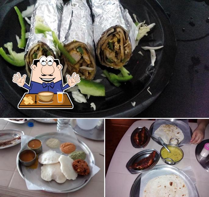 Food at Curry Leaf Restaurant