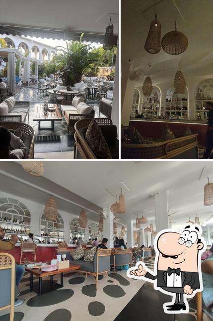 The interior of Oia Bangalore