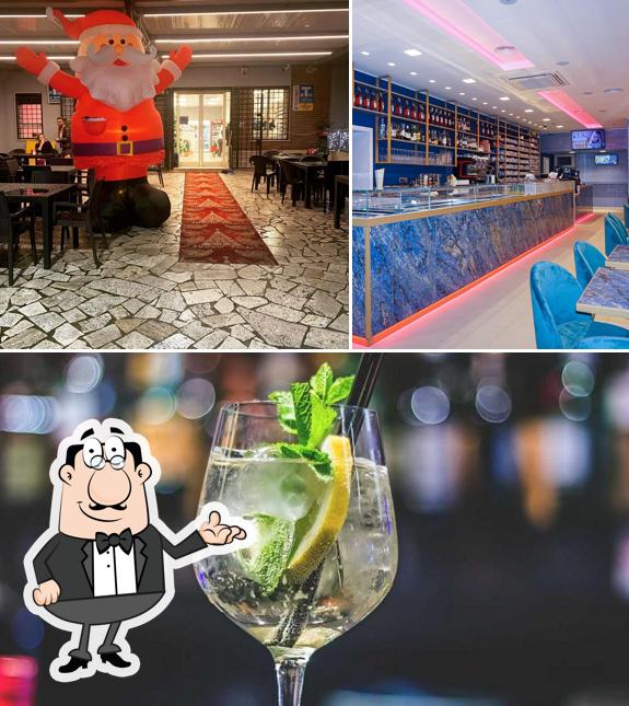La interni e alcol del ristorante