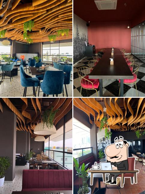 Check out how Proxy Rooftop Bar & Kitchen looks inside