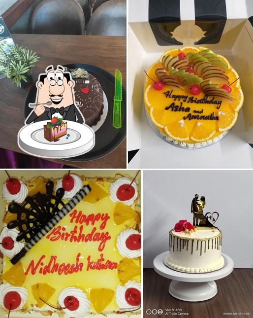 Chocolate cake at Biscotti Bakes & Cakes Mathara
