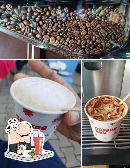 Enjoy a drink at Cafe coffee shop