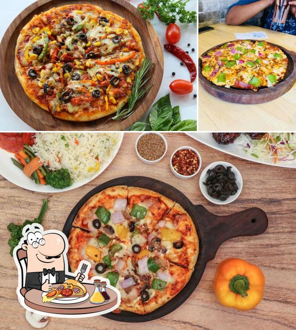 Order pizza at Chef Baker's