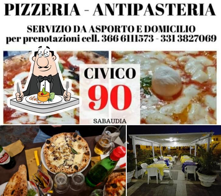 Platti al Civico 90 Pizzeria Sabaudia