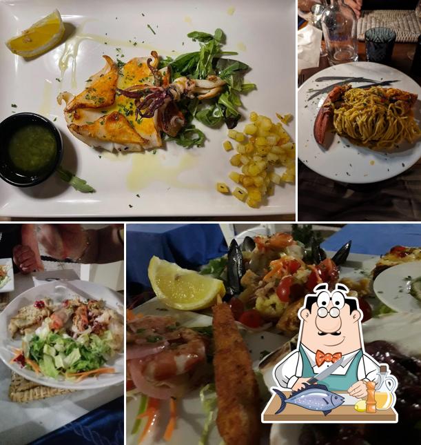 Salmone grigliato al Ristorante Martini sul Ponte