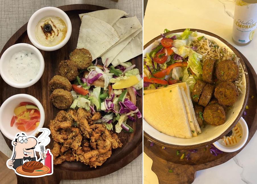 Try out meat meals at Doner & Gyros Cafe