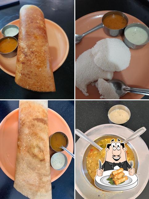 Spring rolls at Hotel Parijatha
