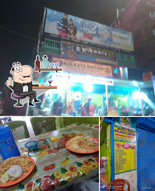 The interior of Kolkata Biriyani
