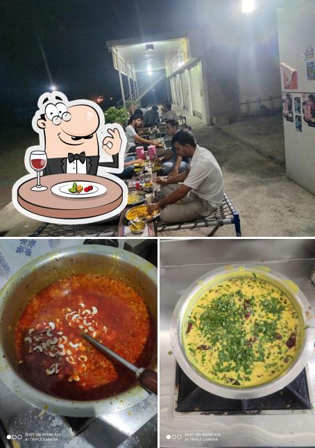 The photo of Rajsthani &Pnjabi’s food and exterior