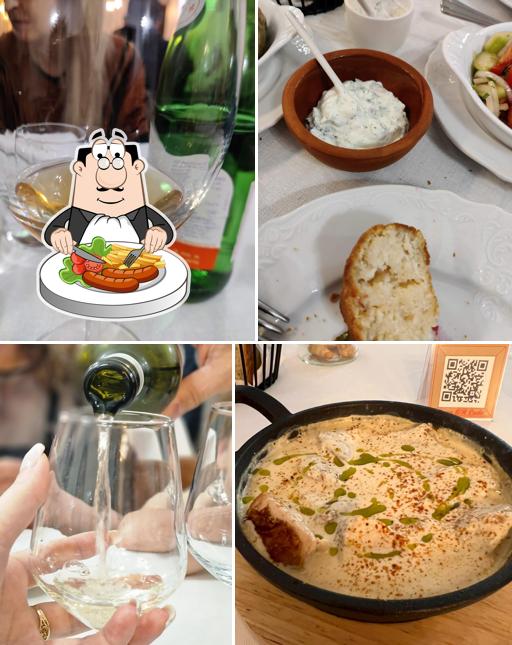 Cibo al Ristorante Georgiano Merissi