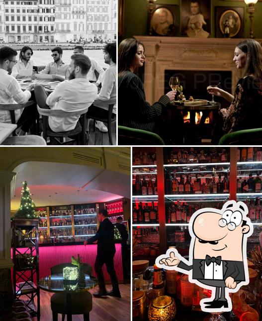 Gli interni di Santa Cocktail Club
