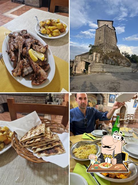 Platti al Taverna della Rocca
