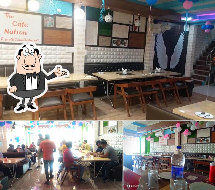 Check out how The Cafe Nation looks inside