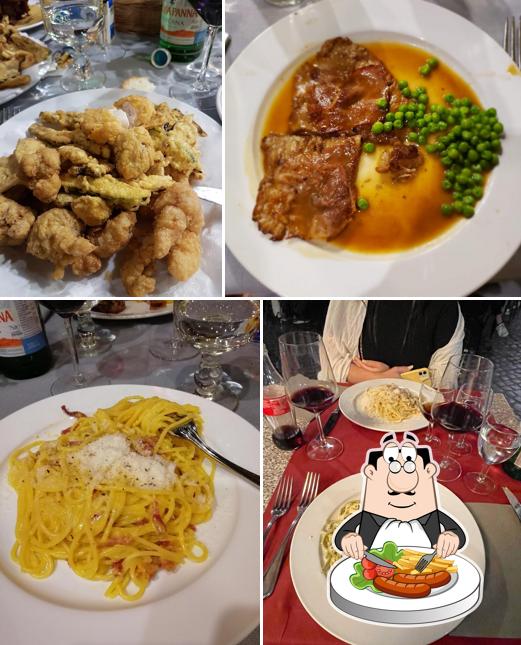 Cibo al Ristorante Pancrazio dal 1922