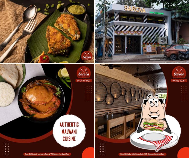 Order a sandwich at Sarova Bar & Restaurant